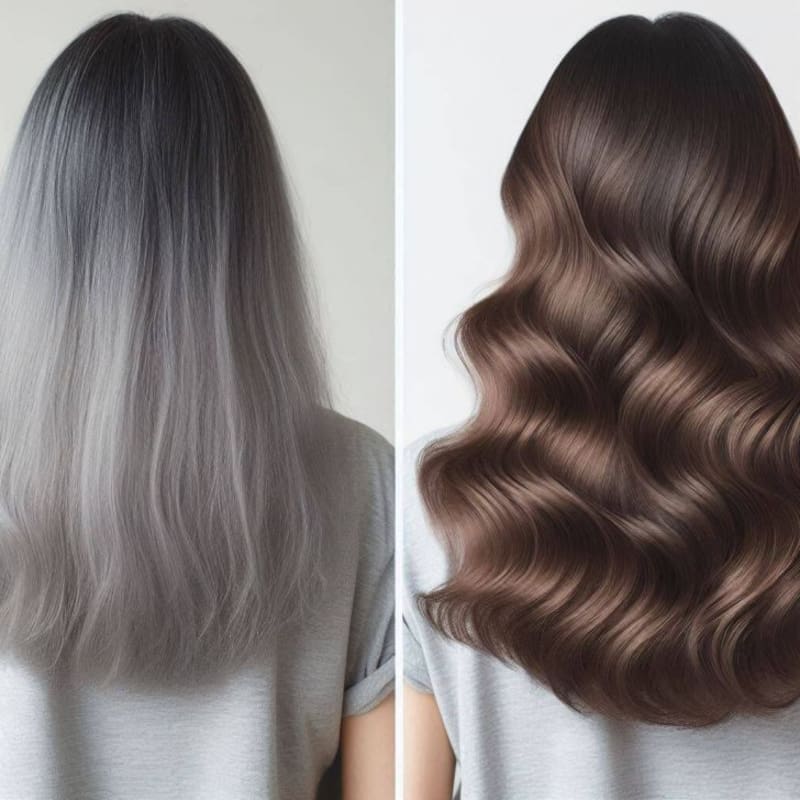 Walmart lanza un champú instantáneo que cubre canas al estilo Morticia y Merlina, perfecto para un cambio de look rápido y efectivo.