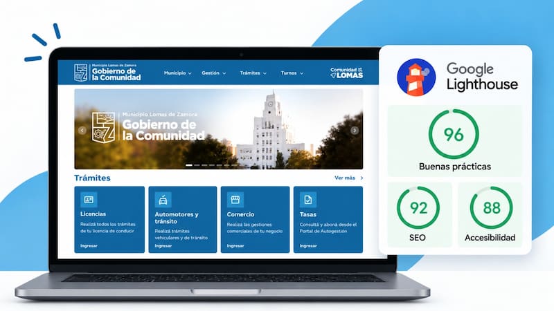 La nueva web de Lomas de Zamora