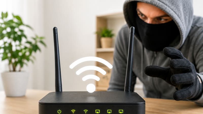 robo de contraseña de wifi