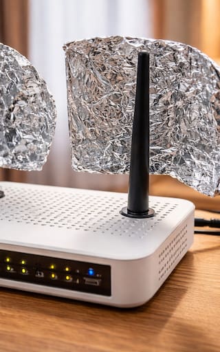 Poner papel de aluminio en el router del Wi-Fi, para qué sirve y por qué miles de personas lo hacen