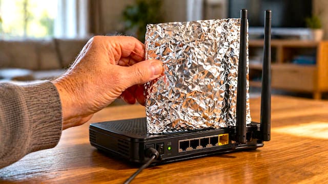Poner papel aluminio detrás del router de wifi: por qué lo recomiendan y para qué funciona