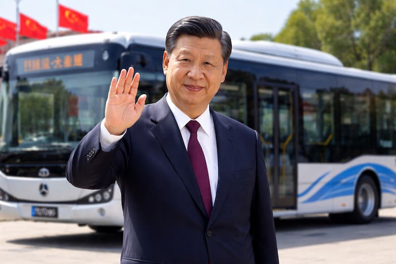 China firmó un tratado con Nicaragua para mejorar las condiciones de transporte en el país latino. (Fuente: Representación creada con IA)