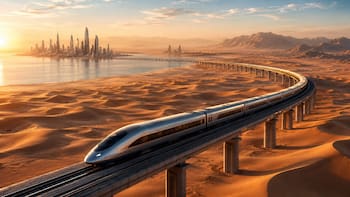 Ya es oficial | Construyen un megatren que atravesará el desierto y unirá seis países con una red de más de 2000 kilómetros