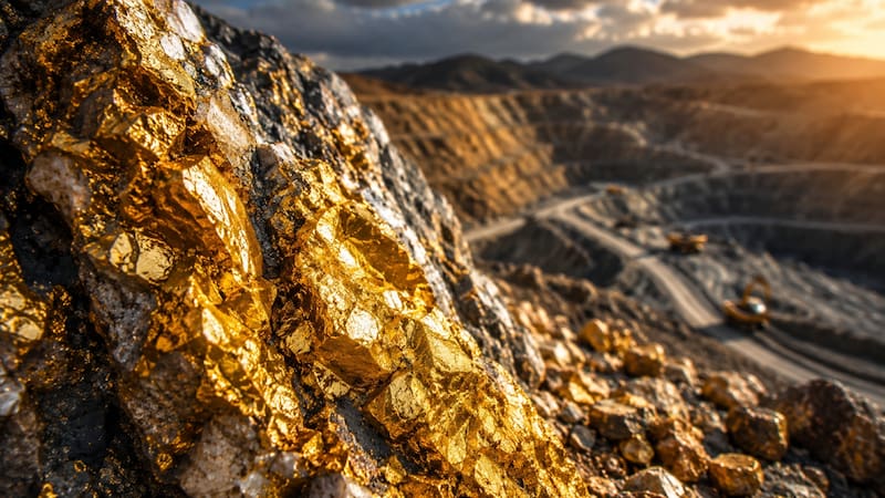 Encuentran 3 zonas de oro y plata en Santa Cruz. (Imagen ilustrativa creada con IA)