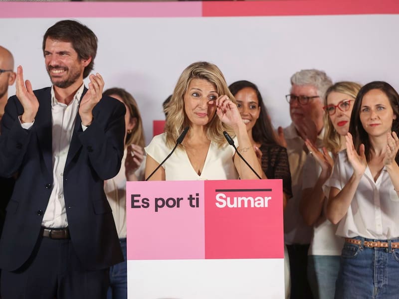 Desde Sumar reclaman más ambición política para responder a la crisis y contener a la derecha.