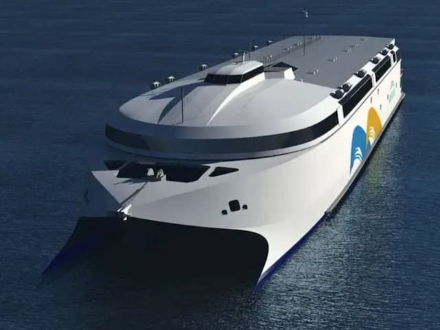 Zarpa el barco eléctrico más grande del mundo: es el primero en su clase y cambiará la forma de navegar los océanos