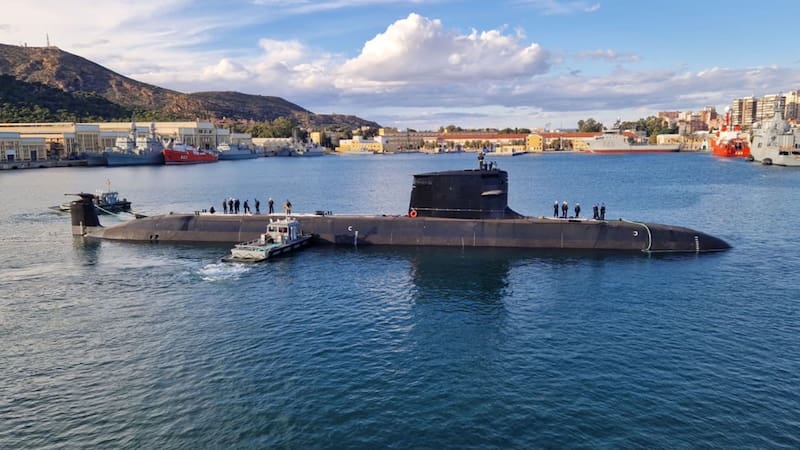 Zarpará el nuevo submarino de la Armada: fue construido en el país y es el orgullo nacional