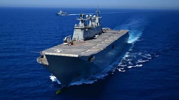 Zarpó el buque más grande de la Armada: fue construido en el país y es el orgullo nacional