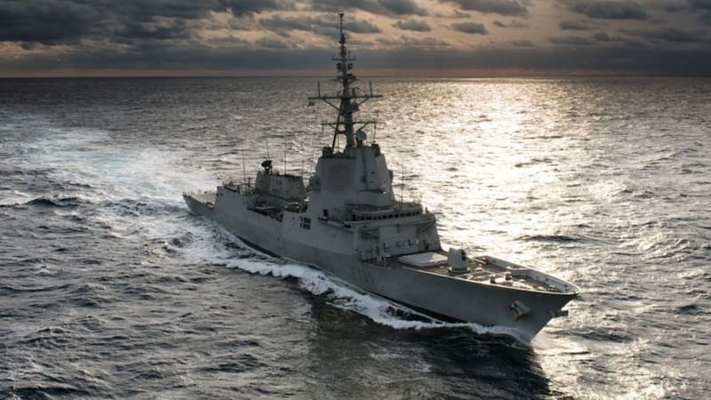 Zarpó una de las fragatas más avanzadas de la Armada: fue construida en el país y es un orgullo nacional
