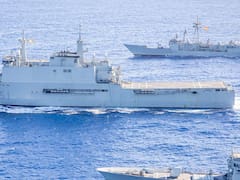 Volvió uno de los buques más importantes de la Armada que fue construido en el país y es la insignia nacional